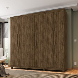 Guarda Roupa Berlim 06 gavetas 03 gavetas 100% MDF