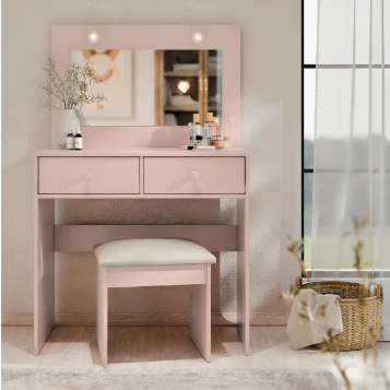 Penteadeira Camarim Maia Freijó Mani Luapa Móveis - Imagem 3