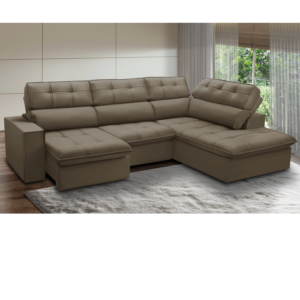 Sofá Com Chaise Direito Arezzo