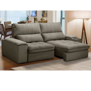 Sofá Retrátil Reclinável Bariloche