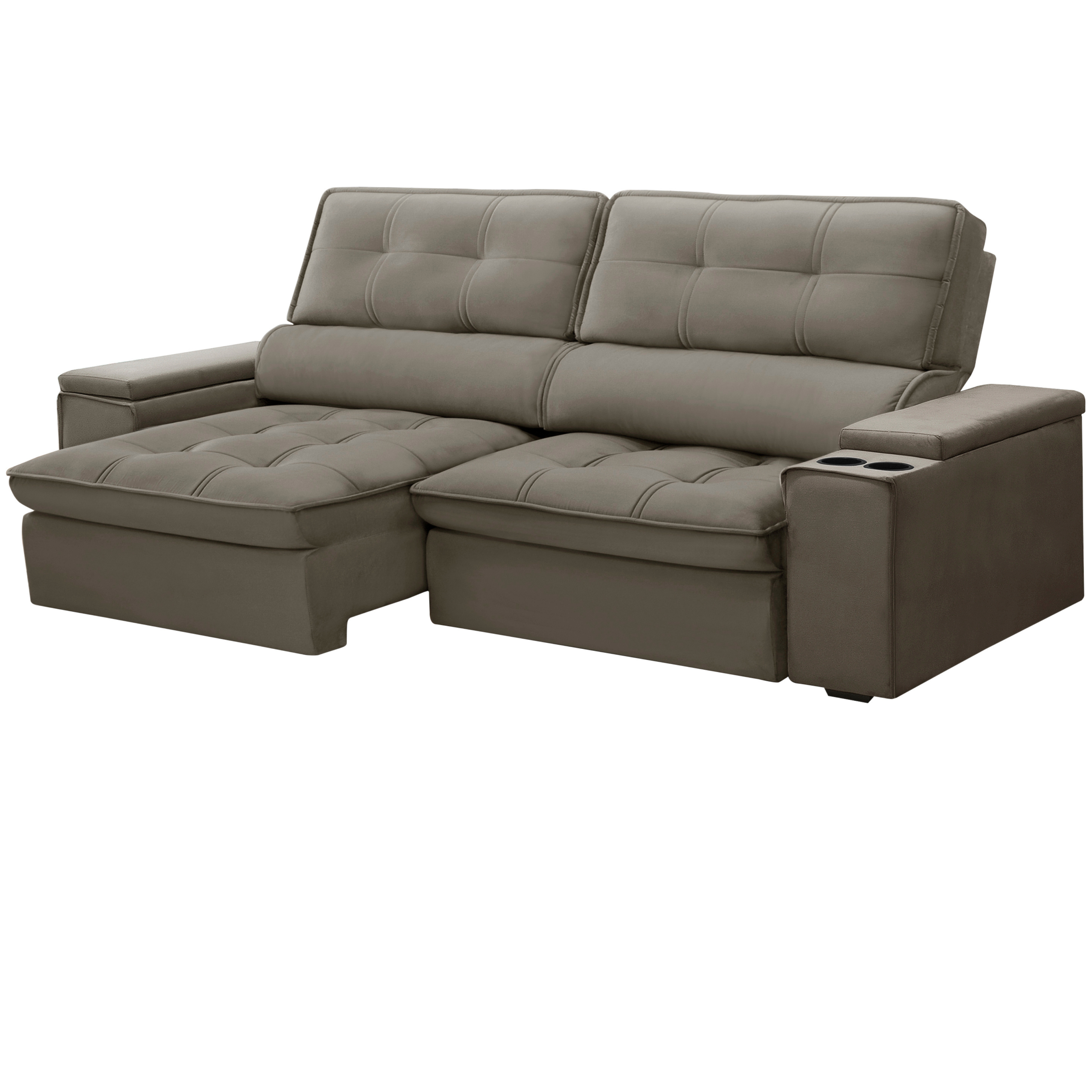 Sofá Retrátil e Reclinável Bérgamo - Imagem 2