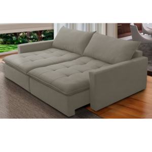 Sofá cama Retrátil reclinável Sem Caixa Capri