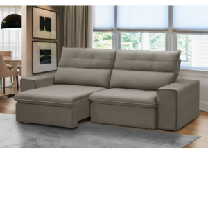 Sofá Retrátil E Reclinável Brest