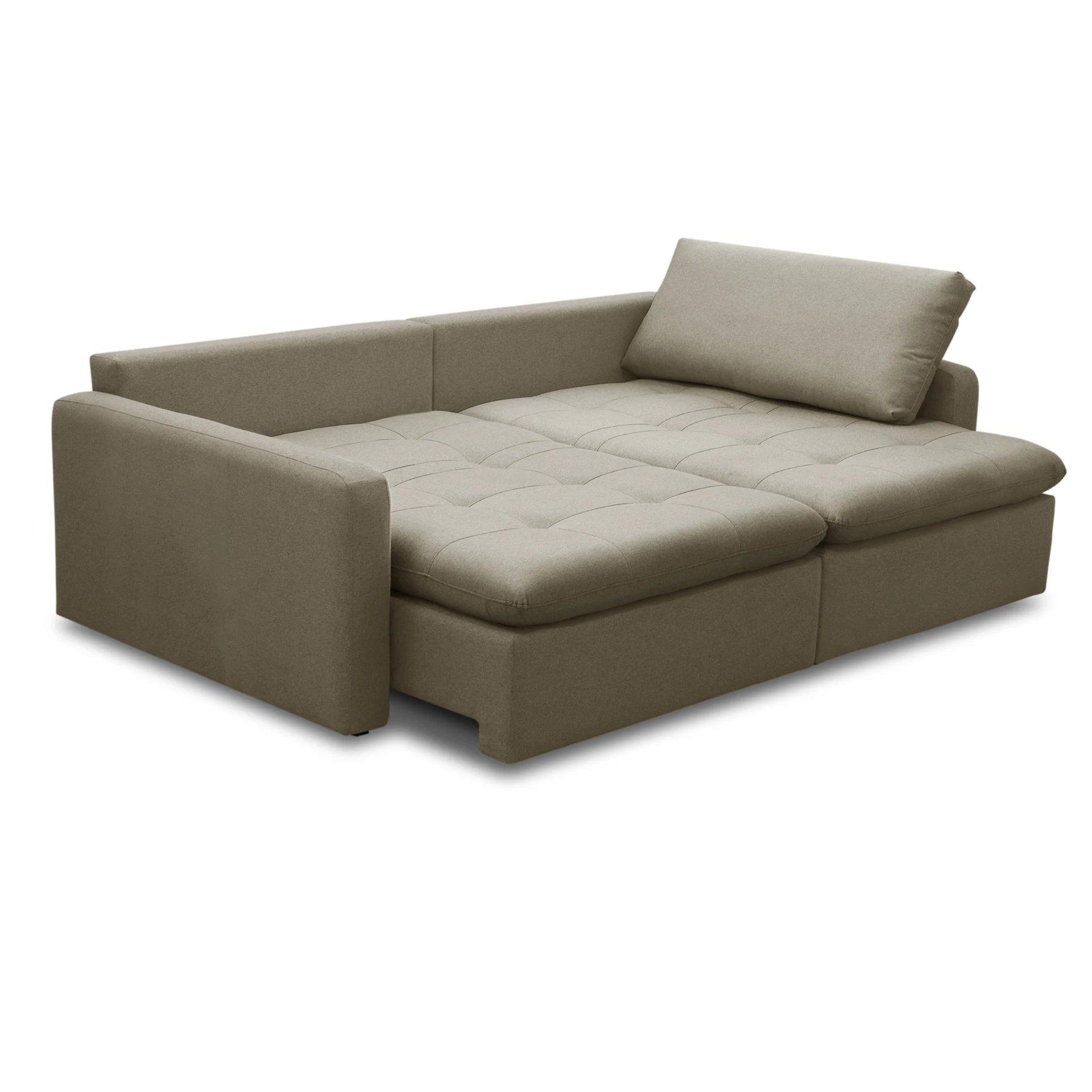 Sofá cama Sintra retratil em tubo reclinável - Imagem 4