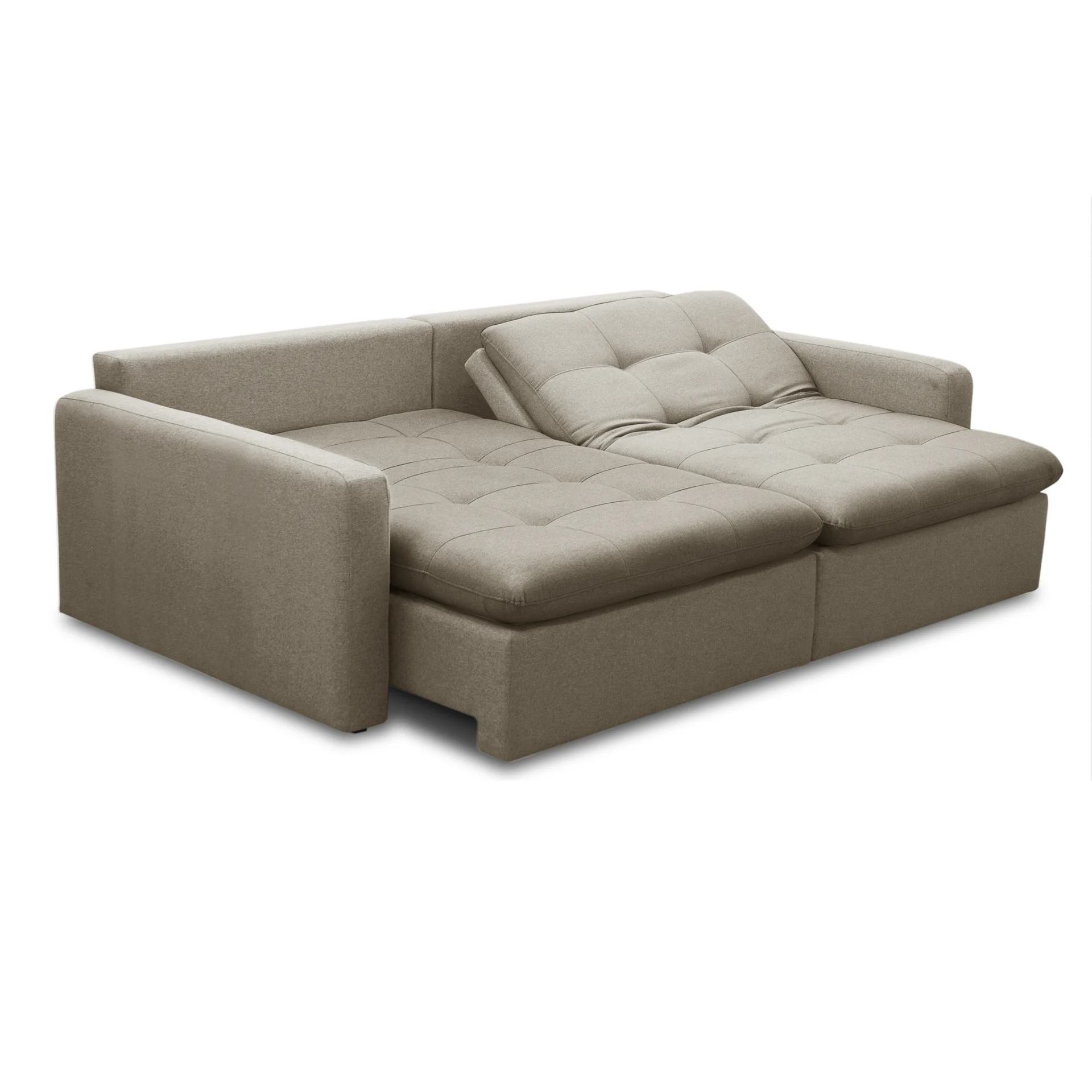 Sofá cama Sintra retratil em tubo reclinável - Imagem 5