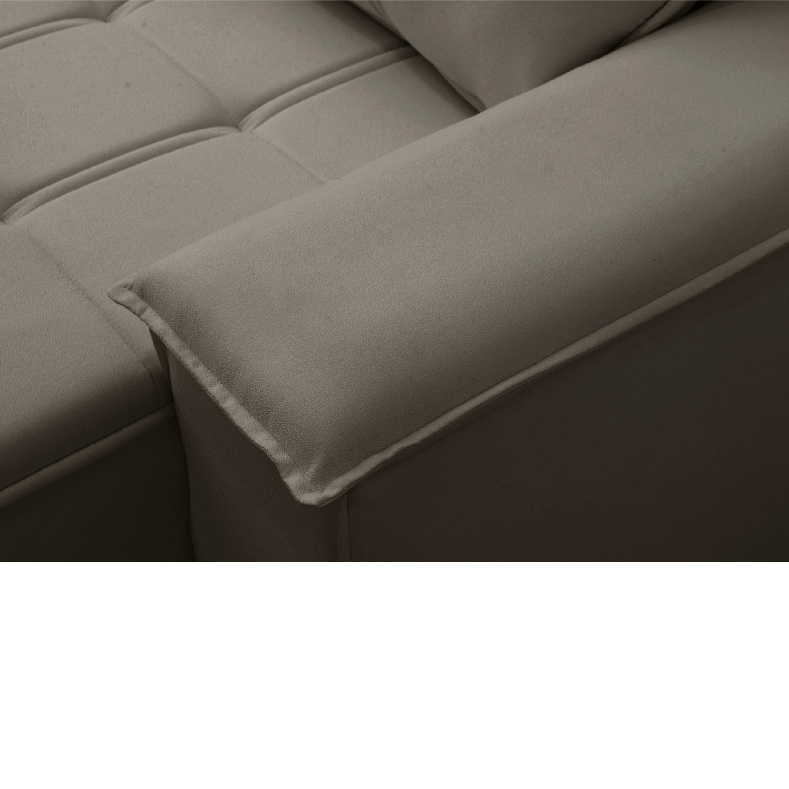 Sofá Retrátil Reclinável com Porta Copos e Objetos Bulgária - Imagem 6