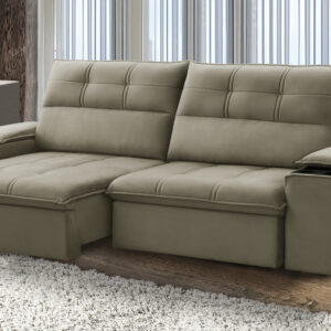 Sofá Retrátil E Reclinável França