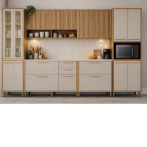 Cozinha Vm linha torino com 6 módulos.