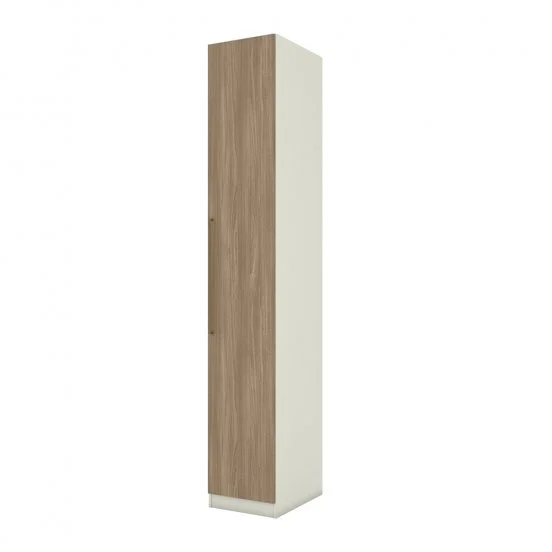 Guarda roupa seletto canto closet 02 portas com espelho portas de giro e 2 portas deslizantes. - Imagem 2