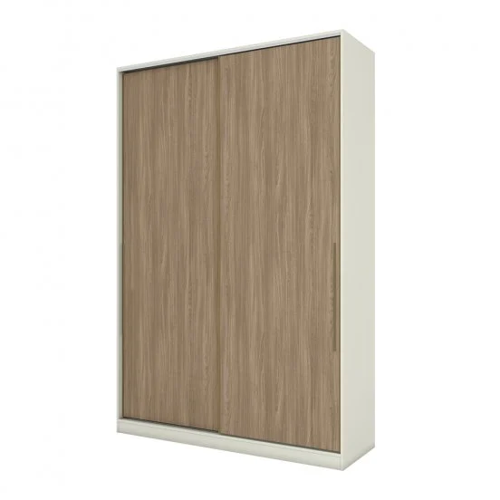 Guarda roupa seletto canto closet 02 portas com espelho portas de giro e 2 portas deslizantes. - Imagem 9