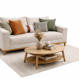 Sofá Belt living 100% espuma pillow 20 cm.