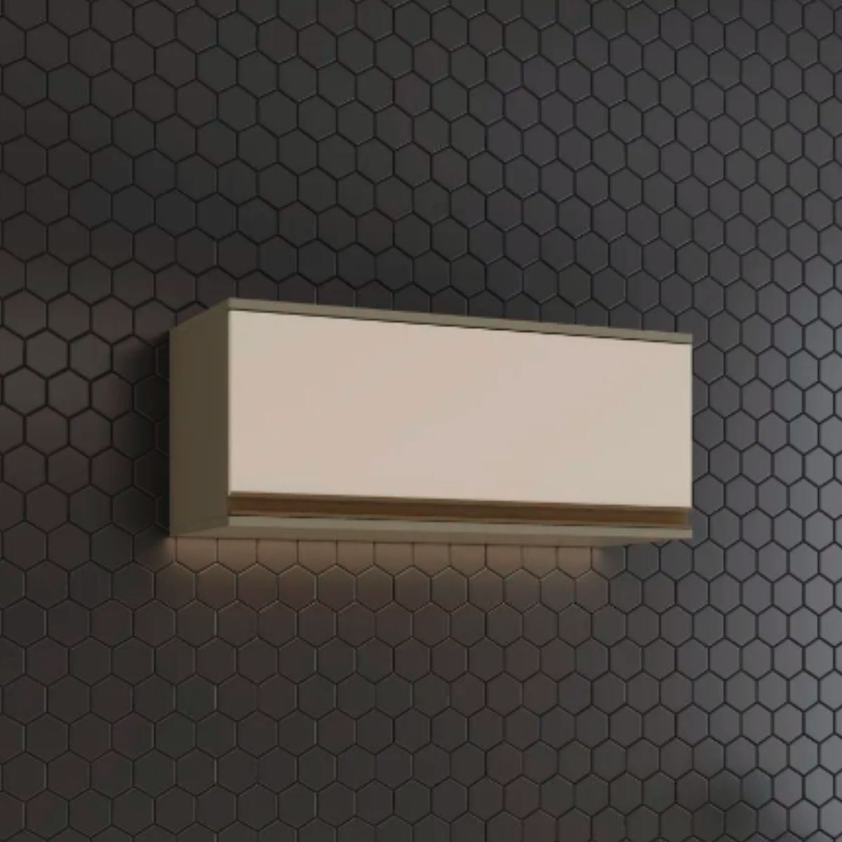 Módulo Aéreo 01 Porta Basculante 800 cm Duna / Cristal