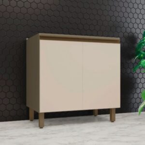 Módulo Balcão 02 Portas 800 cm Duna / Cristal
