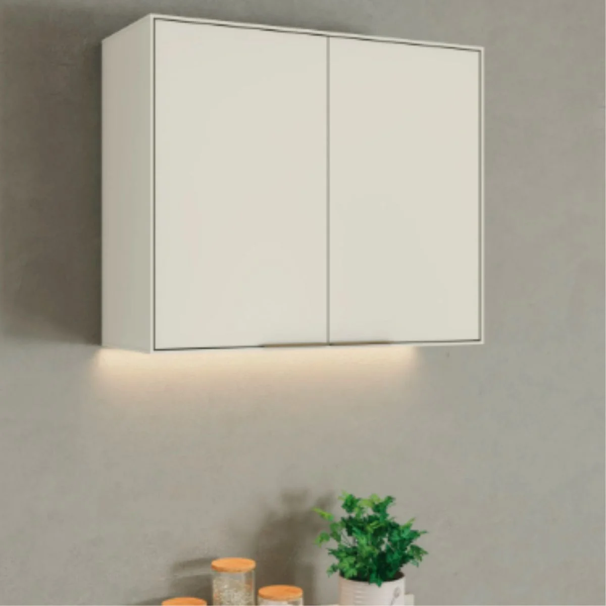 Módulo Aéreo 02 Portas 800 cm Areia