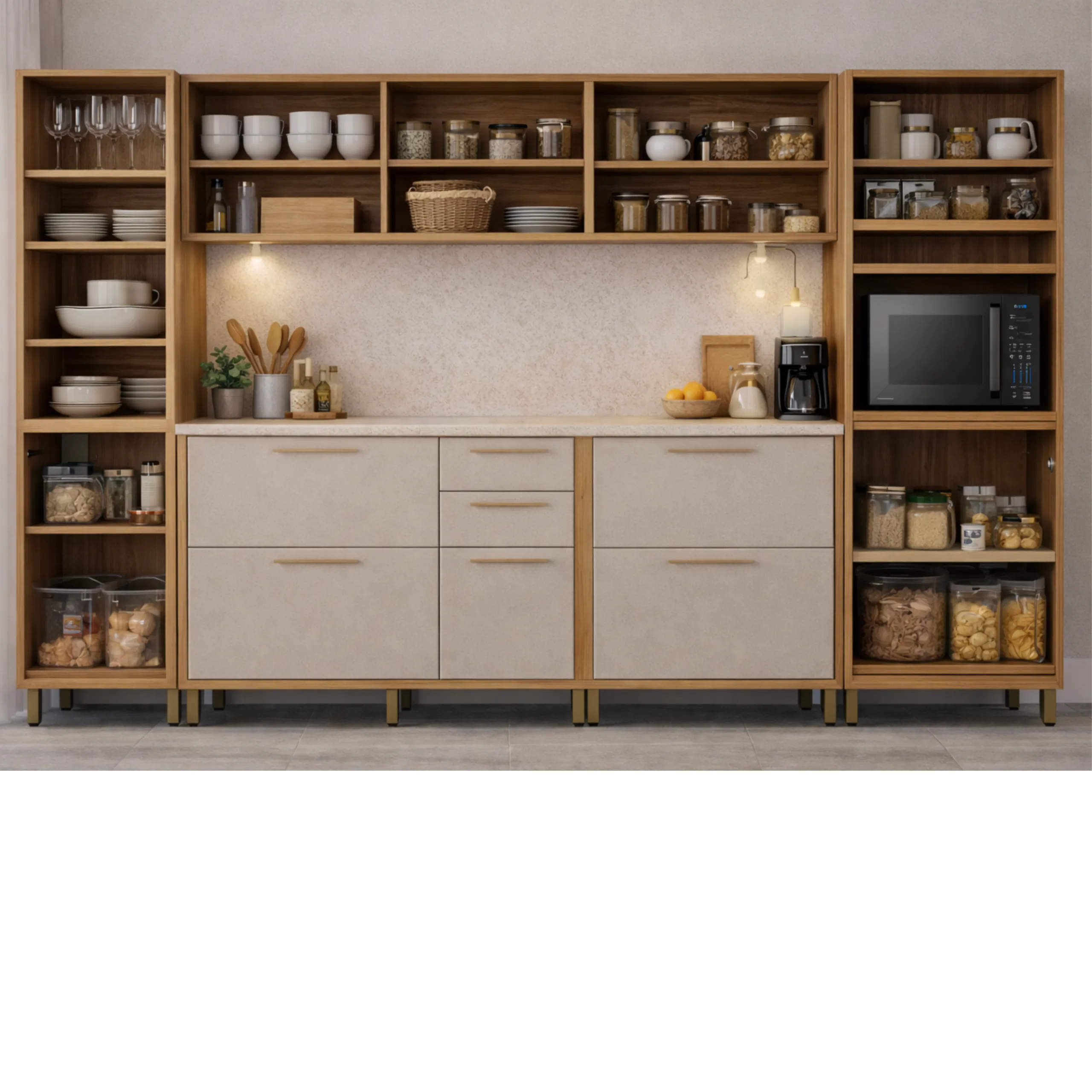 Cozinha Vm linha torino com 6 módulos. - Imagem 3